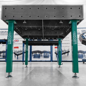 Stół spawalniczy SMART Siatka - 100x100mm, System - Φ16, Rozmiar - 1500x1000mm, Blat - 12mm