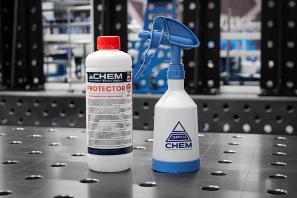 Preparat chemiczny GPPH CHEM ze spryskiwaczem