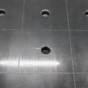 Stół Spawalniczy PLUS 1500x1480 mm – System otworów φ16, siatka 100x100 mm