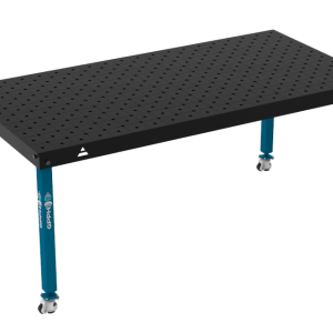 Stół Spawalniczy BASIC Rozmiar - 2000x1000mm, System - Φ16, Nogi - Na kołach, Siatka - DIAGONALNA