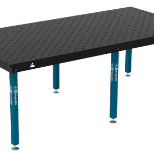 Stół Spawalniczy BASIC Rozmiar - 2400x1200mm, System - Φ16, Nogi - Na stopach, Siatka - DIAGONALNA