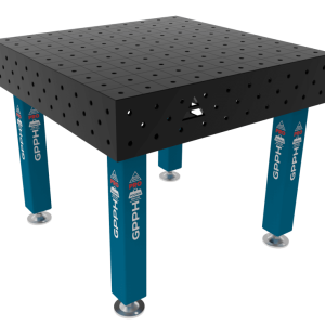 Stół Spawalniczy PRO Rozmiar - 1000x1000mm, Siatka - 100x100mm, System - Φ16, Nogi - Na stopach