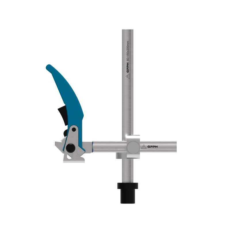 Pince de fixation avec levier réglable