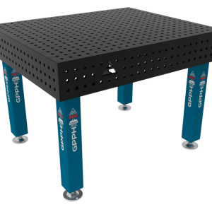 Stół Spawalniczy PRO Siatka - 50x50mm, System - Φ16, Rozmiar - 1200x1200mm, Nogi - Na stopach