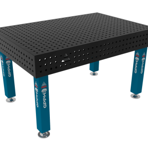Stół Spawalniczy PRO Siatka - 50x50mm, System - Φ16, Rozmiar - 1500x1000mm, Nogi - Na stopach