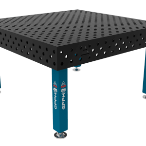 Stół Spawalniczy PRO System - Φ28, Rozmiar - 1500x1480mm, Nogi - Na stopach, Siatka - DIAGONALNA
