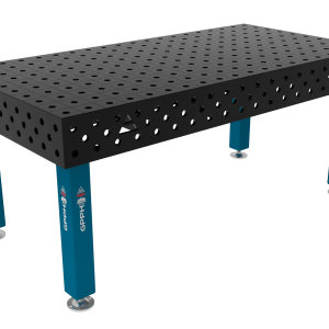 Stół Spawalniczy PRO Siatka - 100x100mm, System - Φ28, Rozmiar - 2000x1000mm, Nogi - Na stopach