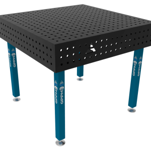 Stół Spawalniczy ECO Rozmiar - 1000x1000mm, Siatka - 50x50mm, System - Φ16, Nogi - Na stopach
