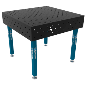 Stół Spawalniczy ECO Rozmiar - 1000x1000mm, Siatka - DIAGONALNA, System - Φ16, Nogi - Na stopach