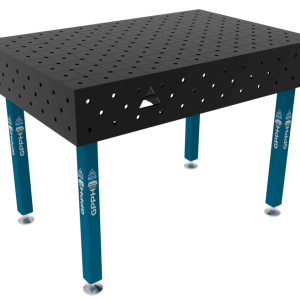 Stół Spawalniczy ECO Rozmiar - 1200x800mm, Siatka - DIAGONALNA, System - Φ16, Nogi - Na stopach