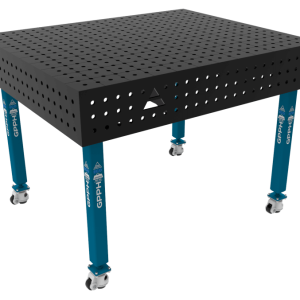 Stół Spawalniczy ECO Rozmiar - 1200x1000mm, Siatka - 50x50mm, System - Φ16, Nogi - Na kołach
