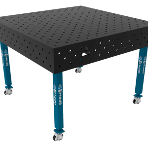 Stół Spawalniczy ECO Rozmiar - 1200x1200mm, Siatka - DIAGONALNA, System - Φ16, Nogi - Na kołach