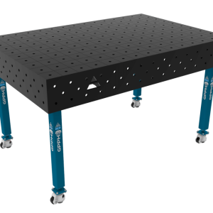 Welding Table ECO Size - 1500x1000mm, Grid - 100x100mm, System - Φ16, Legs - On wheels