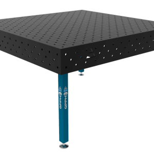Stół Spawalniczy ECO Rozmiar - 1500x1480mm, Siatka - DIAGONALNA, System - Φ16, Nogi - Na stopach