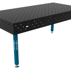 Stół Spawalniczy ECO Rozmiar - 2000x1000mm, Siatka - DIAGONALNA, System - Φ16, Nogi - Na stopach