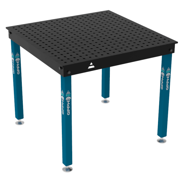 Stół Spawalniczy BASIC Rozmiar - 1000x1000mm, Siatka -50x50mm, System - Φ16, Nogi - Na stopach