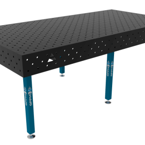 Stół Spawalniczy ECO Rozmiar - 2400x1200mm, Siatka - DIAGONALNA, System - Φ16, Nogi - Na stopach