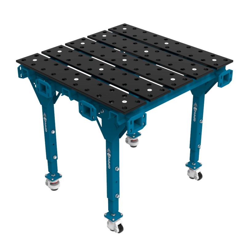 Modułowy Stół Spawalniczy Pojedynczy Azotowany 1000x1000 mm