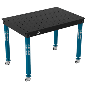 Stół Spawalniczy BASIC Rozmiar - 1200x800mm, Siatka - 100x100mm, System - Φ16, Nogi - Na kołach