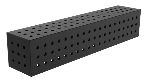 Welding connection block, 1000x200x200mm, Mesh - 50x50mm, System - Φ16, For table - PLUS