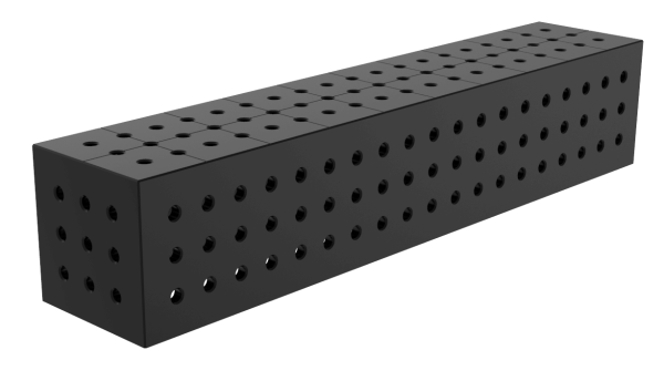 Welding connection block 1000x200x200mm, Mesh - 50x50mm, System - Φ16, For table - PRO