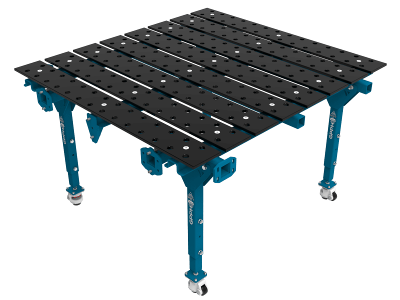 Modułowy Stół Spawalniczy Pojedynczy Azotowany 1600x1500 mm