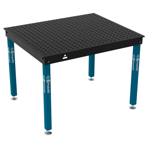 Stół Spawalniczy BASIC Rozmiar - 1200x1000mm, Siatka - 50x50mm, System - Φ16, Nogi - Na stopach